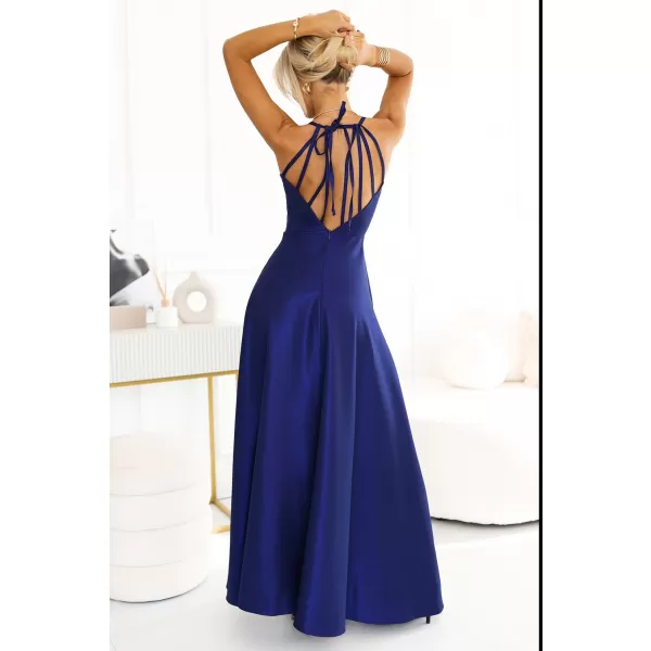  Kleid NUMOCO PERLA 566-1 MEERESBLAU 