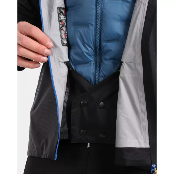  Herren-Hardshelljacke KILPI METRIX-M WM0136KI SCHWARZ 
