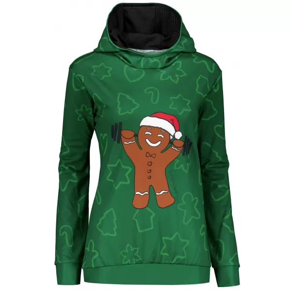  Hochwertiges Funktions-Sweatshirt für Damen ALTISPORT VOJ/ALWVN6MI01 GRÜN 