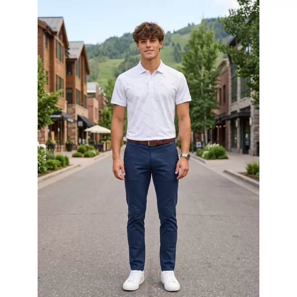  Herren-Funktions-T-Shirt mit Premium-Kragen ALTISPORT VOJ/ALM050TR05 WEIß 