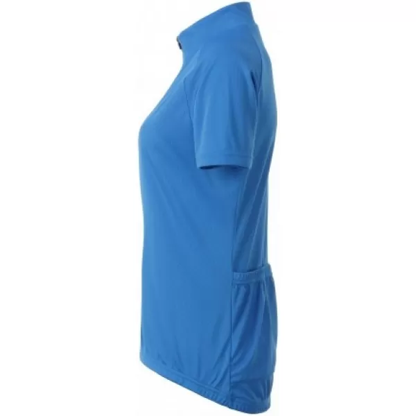  Damen-Radtrikot ALTISPORT NoPrint NP/ALW115NJ LEUCHTEND BLAU 