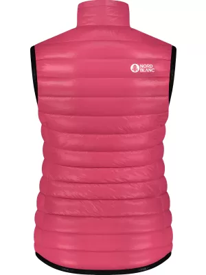Winterweste für Damen NORDBLANC UNDERCOAT NBWJL8093 DUNKELROSA
