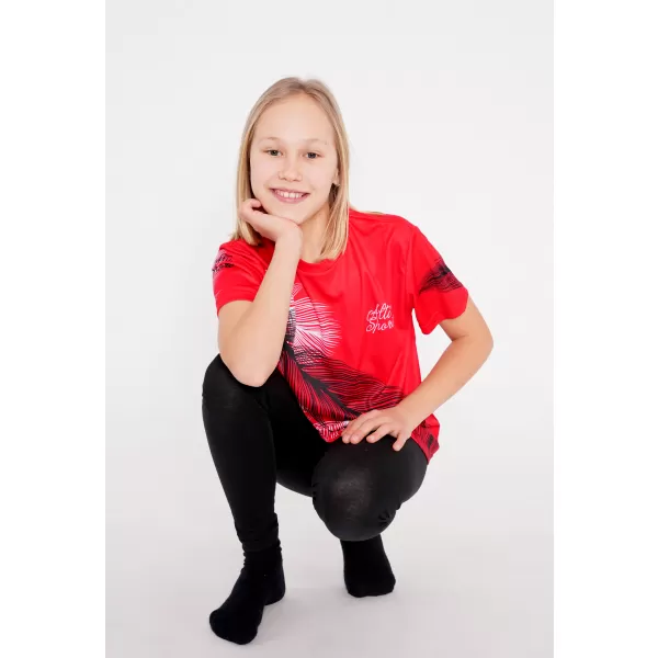  Hochwertiges Funktions-T-Shirt für Kinder ALTISPORT VOJ/ALK001TR01 ROT 