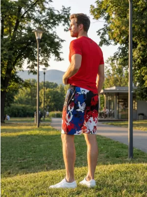 Herren Premium Funktionsshorts ohne Taschen ALTISPORT VOJ/ALM036KRA02 FLECKEN
