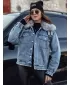 Damenjacke DSTREET FURDENIM TY4755 HELLBLAU