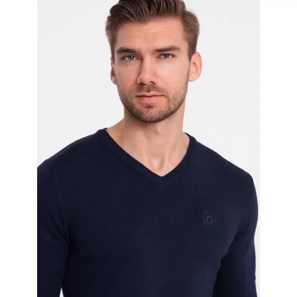  Herrenpullover OMBRE OM-SWBS-0107 MARINEBLAU 