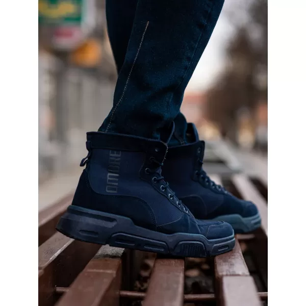  Herrenschuhe OMBRE OM-FOBO-0122 MARINEBLAU 
