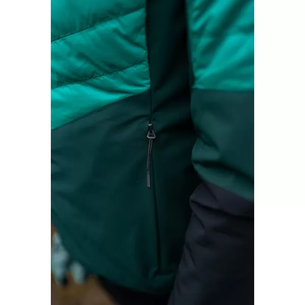  Sportjacke für Damen NORDBLANC ICEBERGS NBWJL8112 DUNKELGRÜN 