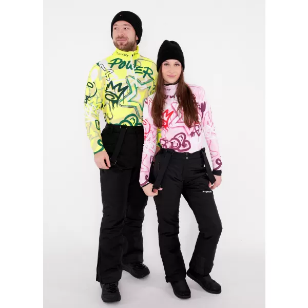  Funktionelle Thermo -Sweatshirt -Premium von Männern ALTISPORT VOJ/ALM054TER03 FLUO 