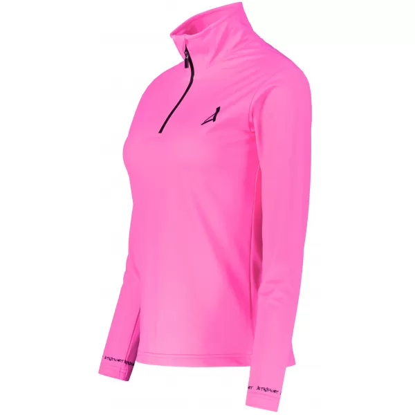  Frauenfunktionaler Thermo -Sweatshirt Premium ALTISPORT VOJ/ALW000TER03 FLUO ROSA 