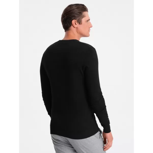  Herrenpullover OMBRE OM-SWBS-0107 SCHWARZ 