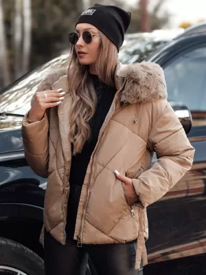 Damenjacke DSTREET MODIVA TY4725 KHAKI