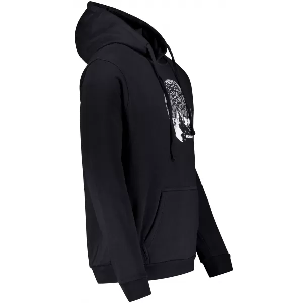  Herren -Sweatshirt ALTISPORT ALM172JN796 SCHWARZ UND WEIß 