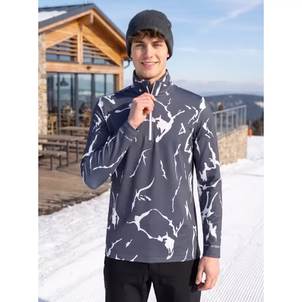  Funktionelle Thermo -Sweatshirt -Premium von Männern ALTISPORT VOJ/ALM052TER03 GRAU 