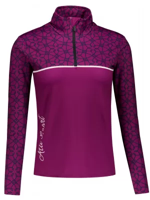 Frauenfunktionaler Thermo -Sweatshirt Premium ALTISPORT VOJ/ALW053TER03 LILA