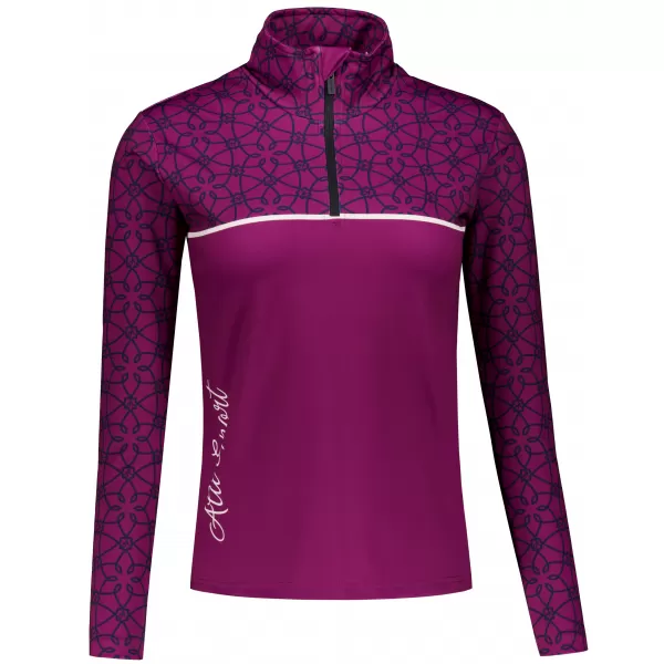  Frauenfunktionaler Thermo -Sweatshirt Premium ALTISPORT VOJ/ALW053TER03 LILA 