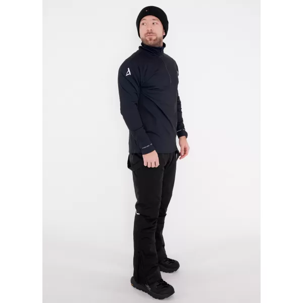  Funktionelle Thermo -Sweatshirt -Premium von Männern ALTISPORT VOJ/ALM000TER03 SCHWARZ 