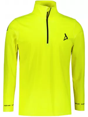Funktionelle Thermo -Sweatshirt -Premium von Männern ALTISPORT VOJ/ALM000TER03 NEONGELB