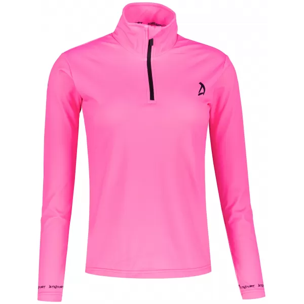  Frauenfunktionaler Thermo -Sweatshirt Premium ALTISPORT VOJ/ALW000TER03 FLUO ROSA 