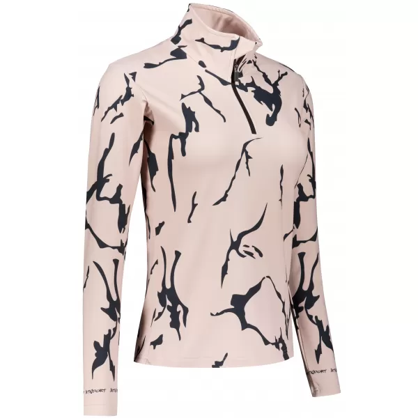  Frauenfunktionaler Thermo -Sweatshirt Premium ALTISPORT VOJ/ALW052TER03 BRAUN 