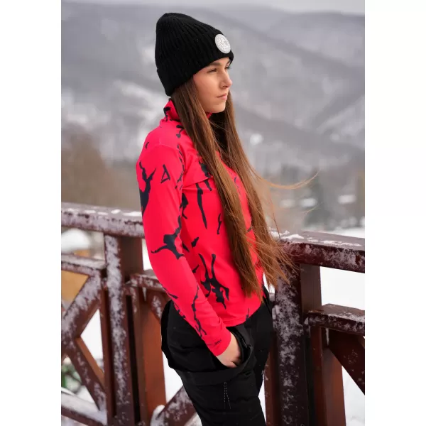  Frauenfunktionaler Thermo -Sweatshirt Premium ALTISPORT VOJ/ALW052TER03 ROT 