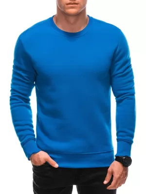 Herren -Sweatshirt EDOTI EM-SSNZ-22FW-019 TIEFBLAU