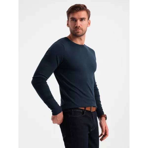  Herrenpullover OMBRE OM-SWBS-0106 MARINEBLAU 