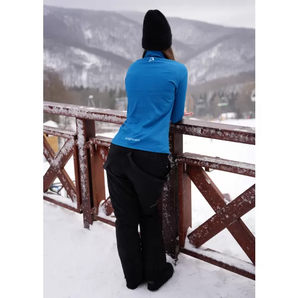  Frauenfunktionaler Thermo -Sweatshirt Premium ALTISPORT VOJ/ALW000TER03 KEROSIN 