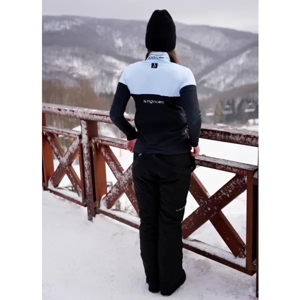  Frauenfunktionaler Thermo -Sweatshirt Premium ALTISPORT VOJ/ALW051TER03 HIMMLISCH BLAU 