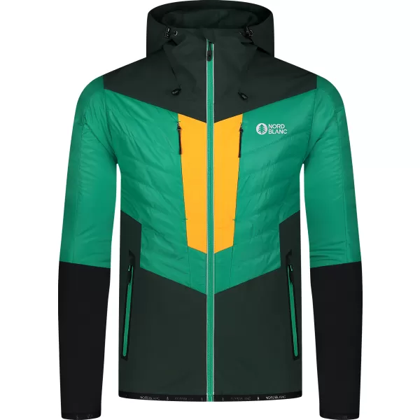 Sportjacke für Herren NORDBLANC SKIJORING NBWJM8110 DUNKELGRÜN 