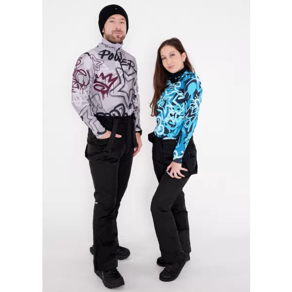  Funktionelle Thermo -Sweatshirt -Premium von Männern ALTISPORT VOJ/ALM054TER03 DUNKELGRAU 