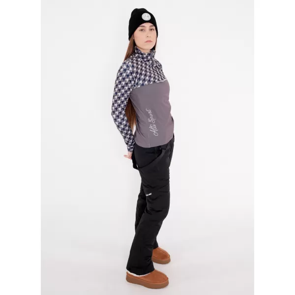  Frauenfunktionaler Thermo -Sweatshirt Premium ALTISPORT VOJ/ALW048TER03 GRAU 