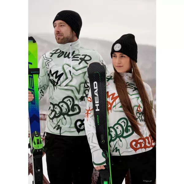  Funktionelle Thermo -Sweatshirt -Premium von Männern ALTISPORT VOJ/ALM054TER03 GRÜN 