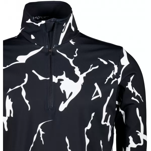  Funktionelle Thermo -Sweatshirt -Premium von Männern ALTISPORT VOJ/ALM052TER03 SCHWARZ 