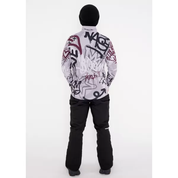  Funktionelle Thermo -Sweatshirt -Premium von Männern ALTISPORT VOJ/ALM054TER03 DUNKELGRAU 