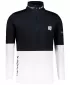 Funktionelle Thermo -Sweatshirt -Premium von Männern ALTISPORT VOJ/ALM051TER03 SCHWARZ UND WEIß