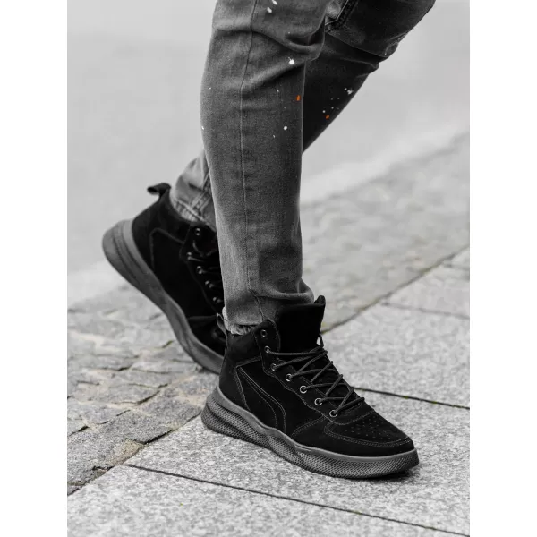  Herrenschuhe OMBRE T380 SCHWARZ 