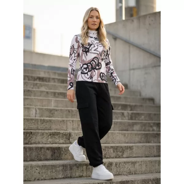  Frauenfunktionaler Thermo -Sweatshirt Premium ALTISPORT VOJ/ALW054TER03 WEIß -GRAY 