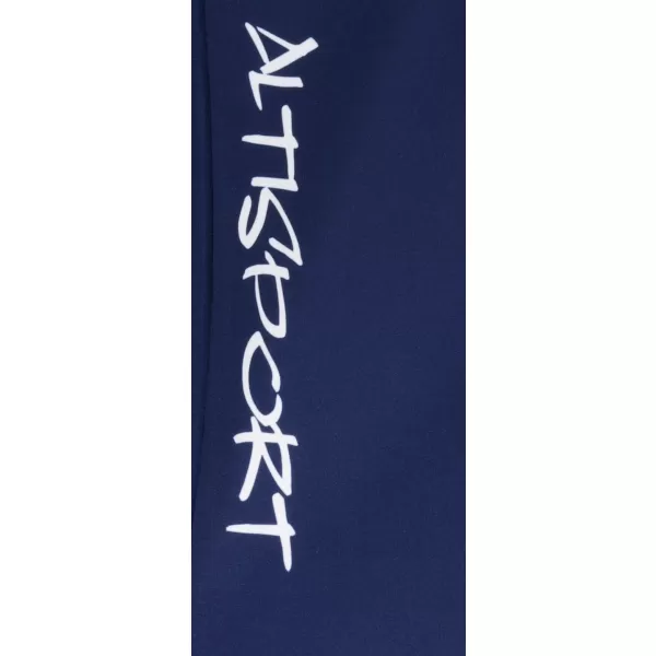  Frauenfunktionaler Thermo -Sweatshirt Premium ALTISPORT VOJ/ALW051TER03 ORANGE/BLAU 