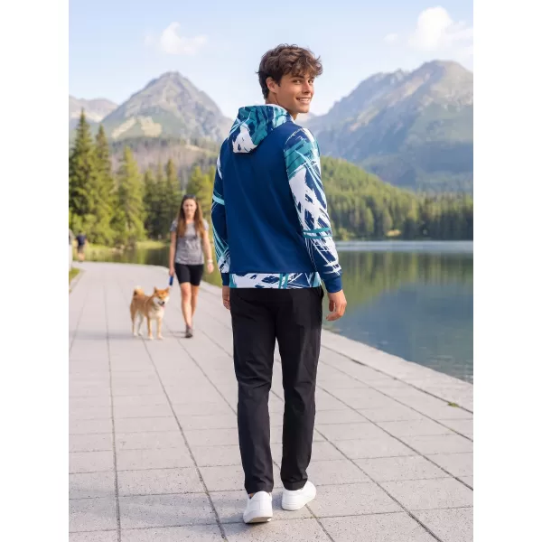  Hochwertiges Funktions-Sweatshirt für Herren ALTISPORT VOJ/ALM039MI01 MARINEBLAU 