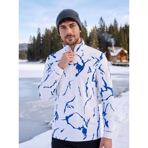 Funktionelle Thermo -Sweatshirt -Premium von Männern ALTISPORT VOJ/ALM052TER03 WEIß 