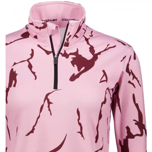  Frauenfunktionaler Thermo -Sweatshirt Premium ALTISPORT VOJ/ALW052TER03 ROSA 