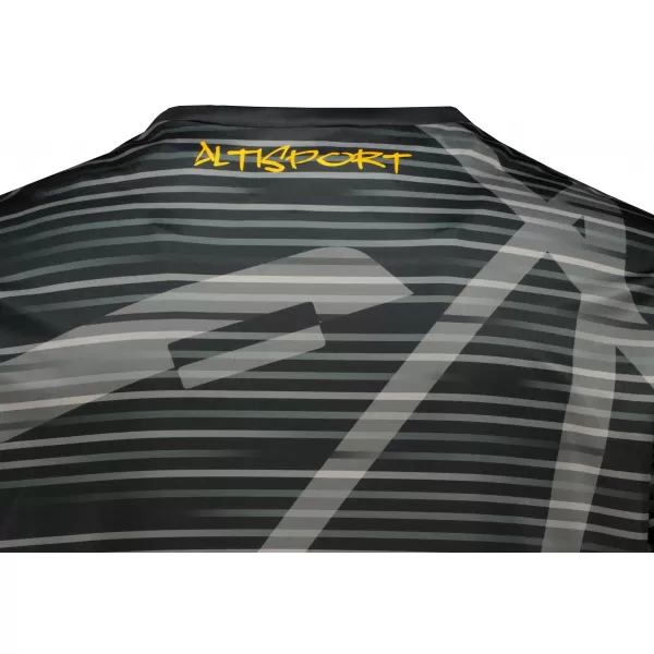  Funktionelles Premium-T-Shirt für Herren ALTISPORT VOJ/ALM046TR01 SCHWARZ 