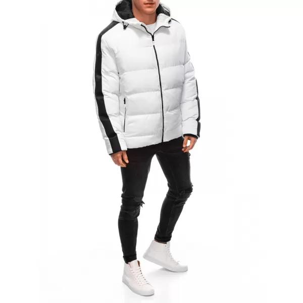  Herren Winterjacke EDOTI EM-JAHP-0101 WEIß 