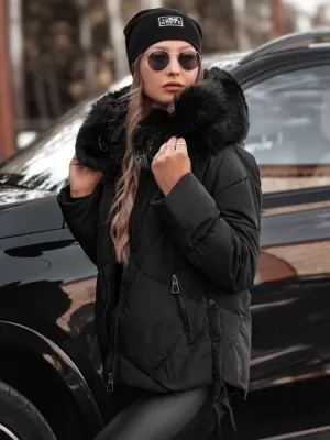 Damenjacke DSTREET MODIVA TY4726 SCHWARZ