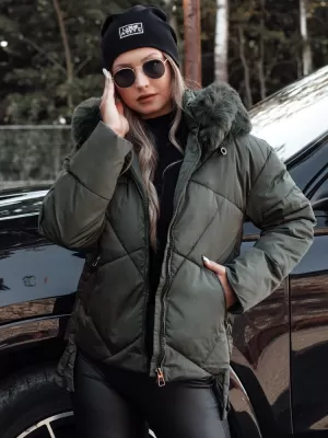 Damenjacke DSTREET MODIVA TY4727 GRÜN