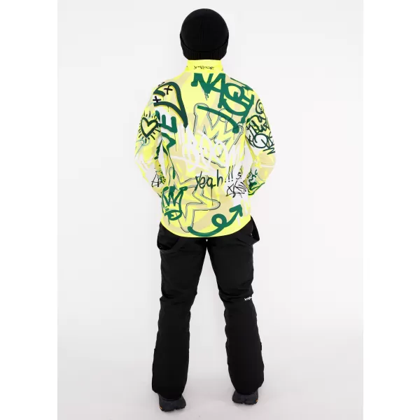  Funktionelle Thermo -Sweatshirt -Premium von Männern ALTISPORT VOJ/ALM054TER03 FLUO 