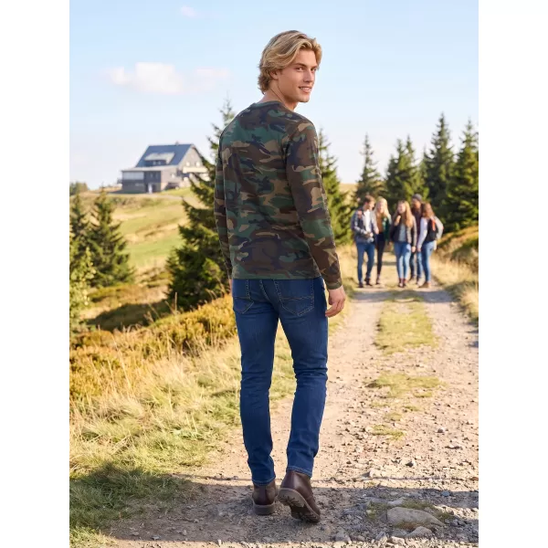  Herren-T-Shirt BRANDIT BD4205 WALD 