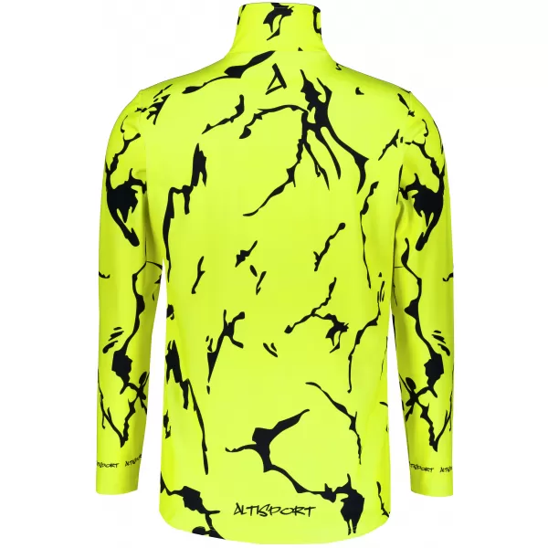  Funktionelle Thermo -Sweatshirt -Premium von Männern ALTISPORT VOJ/ALM052TER03 NEONGRÜN 
