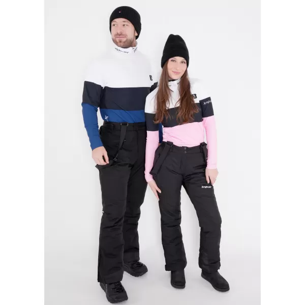  Funktionelle Thermo -Sweatshirt -Premium von Männern ALTISPORT VOJ/ALM051TER03 WEIß -BLAU 